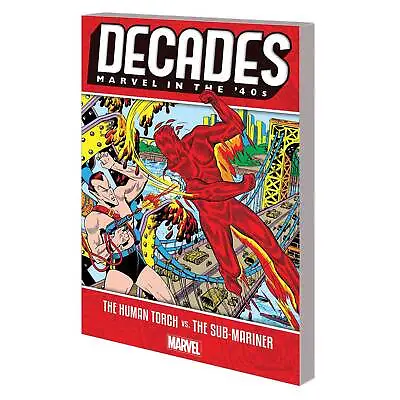 Buy Decades Marvel In 40S Human Torch Vs Sub-Mariner Marvel Comics • 15.80£