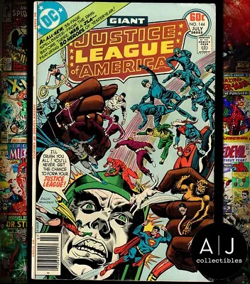 Buy Justice League Of America #144 DC 1977 VG+ 4.5 • 3.13£