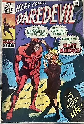Buy Daredevil #57 (1969) • 10£