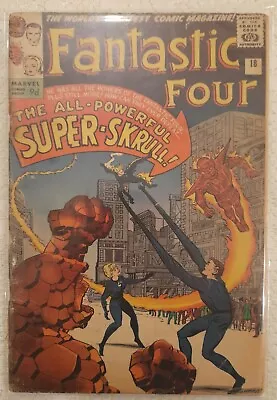Buy Fantastic Four  #18  Gd+ 1st Super Skrull  • 180£