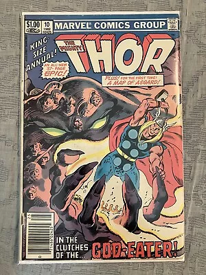 Buy Thor Annual #10 (marvel 1982) 1st Demogorge 🔑 1st Apollo 🔑 Origin Elder Gods • 1.60£