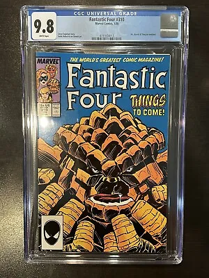 Buy Fantastic Four #310 CGC 9.8 1988 • 99.94£
