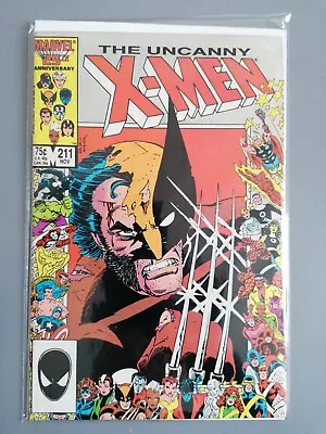 Buy Uncanny X-men #211_november 1986 _wolverine_new Mutants_marvel Comics! • 13.25£