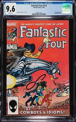 Buy Fantastic Four #272 1984 CGC 9.6 Newsstand 1st Nathan Richards Marvel Comics • 76.23£