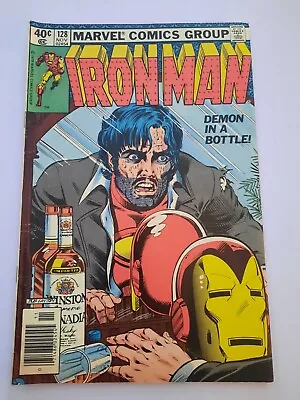 Buy Iron Man #128 (Marvel Comics, 1979) Demon In A Bottle • 59.58£