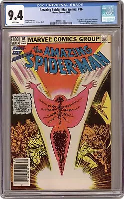 Buy Amazing Spider-Man Annual #16 CGC 9.4 1982 1618133007 • 170.74£
