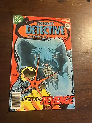 Buy DC Detective Comics #474  1st Modern/1st Cover Appearance Deadshot • 47.49£