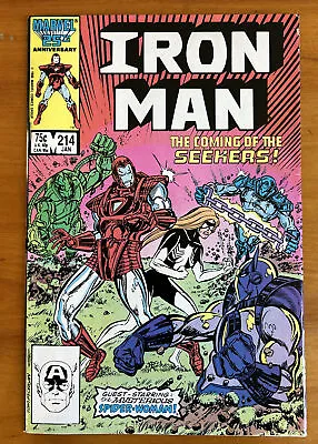 Buy Iron Man #214 - Marvel Comics - 1987 • 4.80£