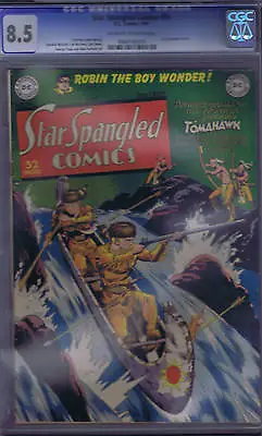 Buy Star Spangled Comics # 96 DC 1949 CGC 8.5 (VERY FINE +) 1st Tomahawk Cover. • 634.39£