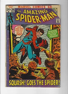 Buy Amazing Spider-Man #106 1963 Series Marvel Silver Age • 41.32£