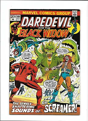 Buy Daredevil #101 [1973 Vg-fn]  The Sense Shattering Sounds Of...the Screamer!  • 15.04£