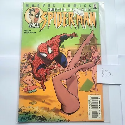 Buy PETER PARKER: SPIDER-MAN #43  1ST PRINT - MARVEL COMICS. Comes In Plastic Sleeve • 3£