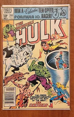 Buy The Incredible Hulk #265 (Marvel, 1981) F+ 1st Appearance Firebird & The Rangers • 23.79£