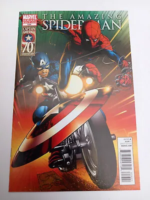 Buy Marvel Comics - Amazing Spider-man #656 - 70th Anniversary Variant (2011) • 34.99£