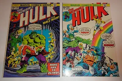 Buy Hulk #189,190  Trimpe Classics  F/vf White Pages  1975 • 16.79£