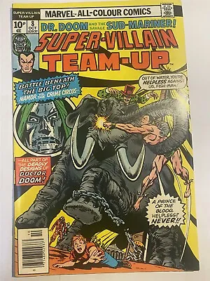 Buy SUPER-VILLAIN TEAM-UP #8 Dr. Doom Sub-Mariner Marvel Comics 1975 VF/NM • 3.69£