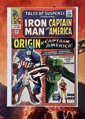 Buy Tales Of Suspense #63 (1965) - Grade 4.5 - 1st Silver Age Origin Captain America • 113.99£