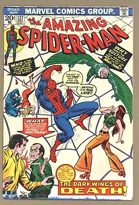 Buy Amazing Spider-Man 127 (FN+) Romita Cover! 1st DR SHALLOT (VULTURE #3) 1974 X868 • 28.77£