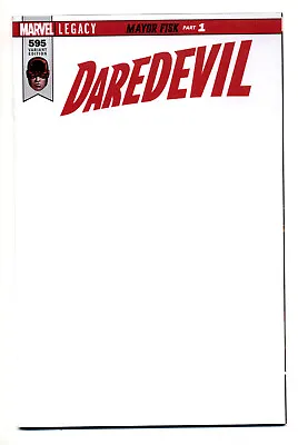 Buy Marvel Daredevil #595 - BLANK Sketch Cover Variant - • 19.28£