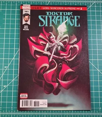 Buy Doctor Strange #381 (2018) Loki Sorcerer Supreme Part 1 Marvel Comics VF+ • 11.98£