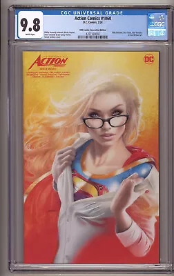 Buy Action Comics #1060 CGC 9.8 Natali Sanders KRS Comics Megacon Ltd 600 COA (2024) • 67.65£