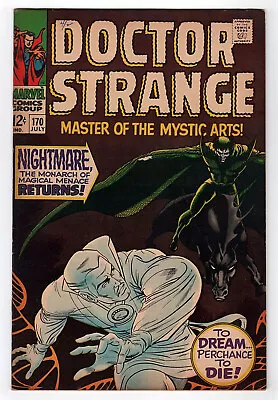 Buy Marvel 1968 DOCTOR STRANGE (1st Series) No. 170 FN+ 6.5 Return Of Nightmare • 29.97£