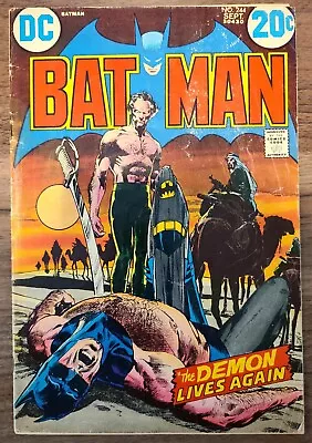 Buy Batman #244 1972 Ras Al Ghul Talia • 69.90£