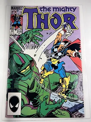 Buy Thor #358 • KEY Death Of Megatak! Beta Ray Bill Cover! (Marvel Comics 1985) • 2.77£