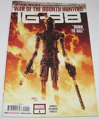 Buy STAR WARS War Of The Bounty Hunters IG 88: No 1 Marvel Comic From December 2021 • 3.99£