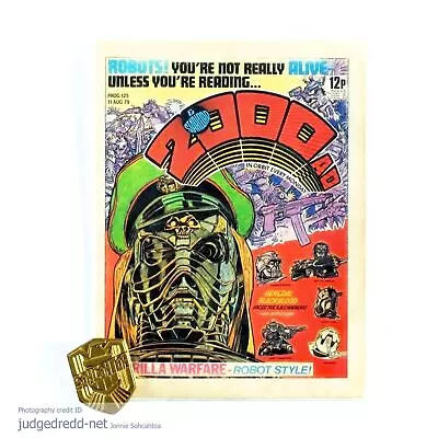 Buy 2000AD Prog 125 126 1st Blackblood All 2 ABC Warriors Comic Books 11 8 1979 (m) • 15£