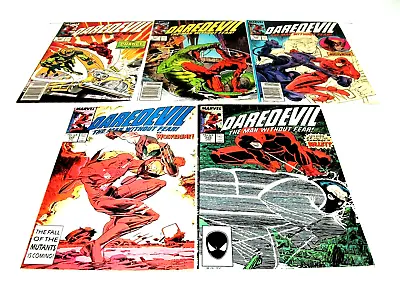 Buy DAREDEVIL Comics #246-250 Marvel 1987-88 (5 Issue Lot) • 17.48£
