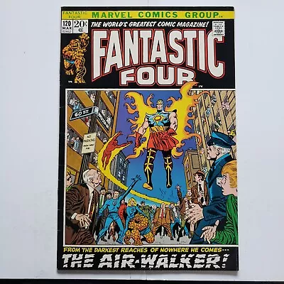Buy Fantastic Four #120 Vol. 1 (1961) 1972 Marvel Comics 1st Gabriel The Air-Walker! • 52.97£