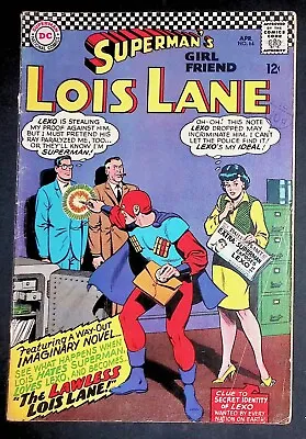 Buy Superman's Girlfriend Lois Lane #64 Silver Age DC Comics G • 5£
