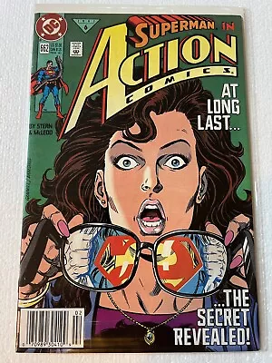Buy Action Comics 662 DC Comic 1991 VF / VF + 8.0 - 8.5 Superman Tells Lois Identity • 8.03£