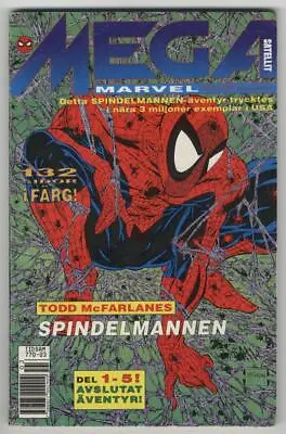 Buy Spider-Man Mega #3 1992 Color 8.0 W McFarlane Spider-Man 1-5 Swedish Foreign Com • 39.80£