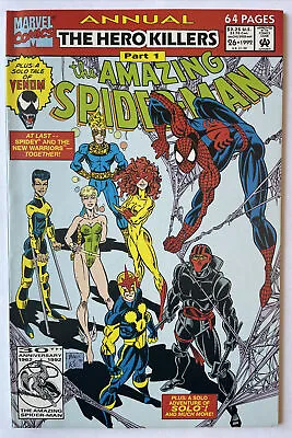 Buy Amazing Spider-Man Annual #26 • KEY Venom Solo Story! New Warriors Nova! MCU • 2.36£
