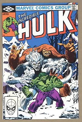 Buy Incredible Hulk 272 VF 3rd ROCKET RACCOON! Wendigo! Sasquatch! 1982 Marvel V420 • 19.11£