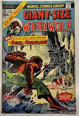 Buy Bronze Age Marvel Comics Giant Werewolf By Night Key Issue 5 Good Grade VG • 2.20£