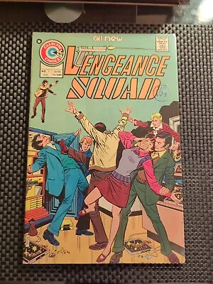 Buy Vengeance Squad #1 Charlton Comics July 1975 - Vg+ • 29£