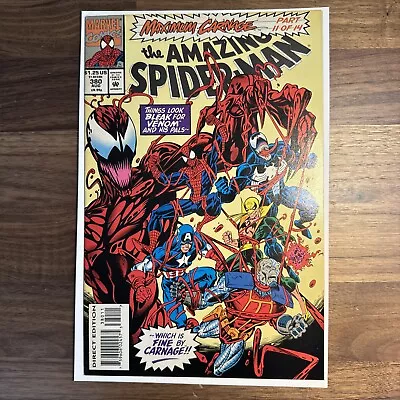 Buy Amazing Spider-Man 380 1993 Maximum Carnage Part 11 • 1.57£