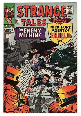 Buy Strange Tales Vol 1 No 147 Aug 1966 (FN/VFN) (7.0) Feat: Dr Strange, Nick Fury • 21.99£