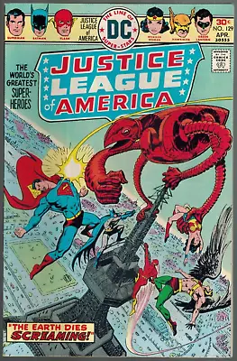 Buy Justice League Of America 129  The Earth Dies Screaming! VF  1976  DC Comic • 10.50£
