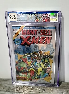 Buy Giant-Size X-Men #1 CGC 9.8 Foil Facsimile Edition NYCC 2023 X-men Custom Label • 79.15£