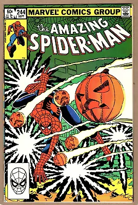 Buy Amazing Spider-Man 244 Sept 1983 NM 9.4 To NM+ 9.6  3rd App Hobgoblin, Black Cat • 41.86£
