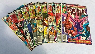 Buy Fantastic Four Comics #219-223 #226-229 And 231 From 1977 Set Of 10 Comics  • 40.13£