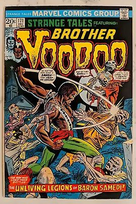 Buy Marvel Comics Strange Tales #171 Bronze Age Horror 3rd App Brother Voodoo 1973 • 27.66£