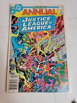Buy RARE Vintage DC Comics Justice League Of America Annual #3 Iconic Crisis B2 • 6.41£