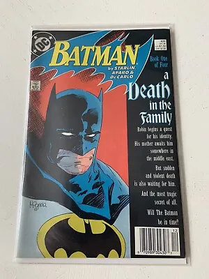 Buy DC Comics Batman #426 “A Death In The Family” Part 1/4 Mike Mignola Cover 1988 • 27.66£