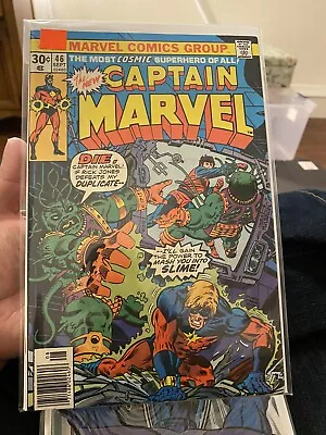 Buy Captain Marvel #46 Comic Book 1976 Comics 1st App Supremor • 15.99£