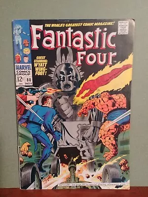 Buy FANTASTIC FOUR #80 Marvel  1968    1st Tomazooma   3.0 • 11.46£